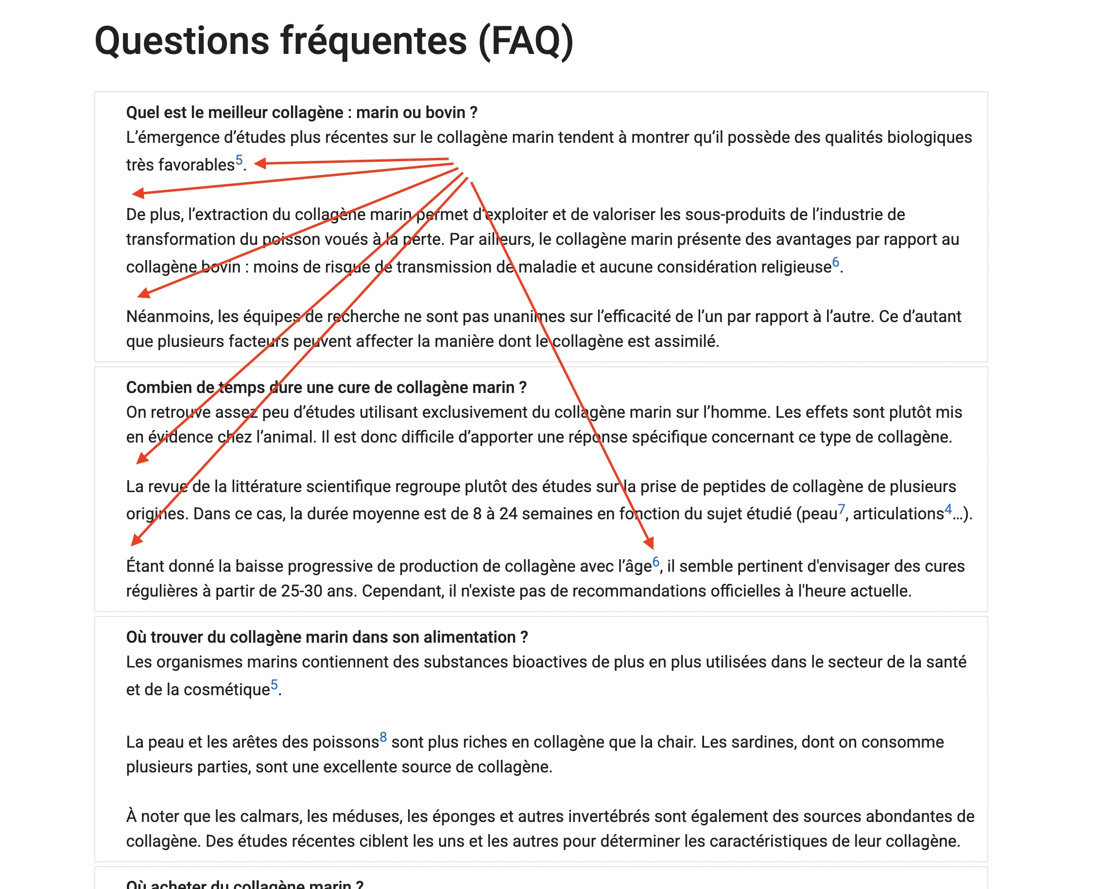Блок Yoast FAQ с HTML-тегами